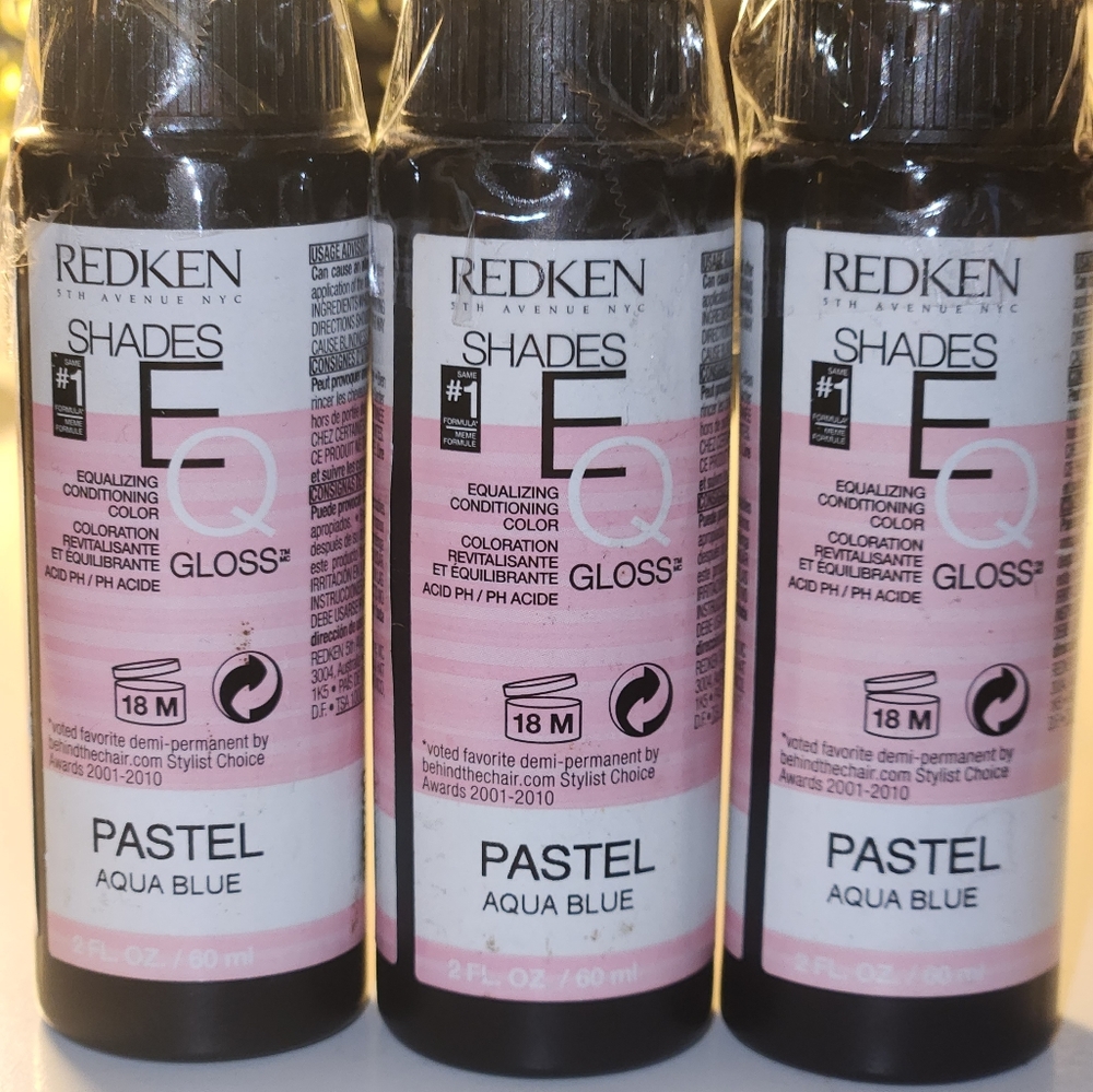 Redken shades eq pastel aqua blue